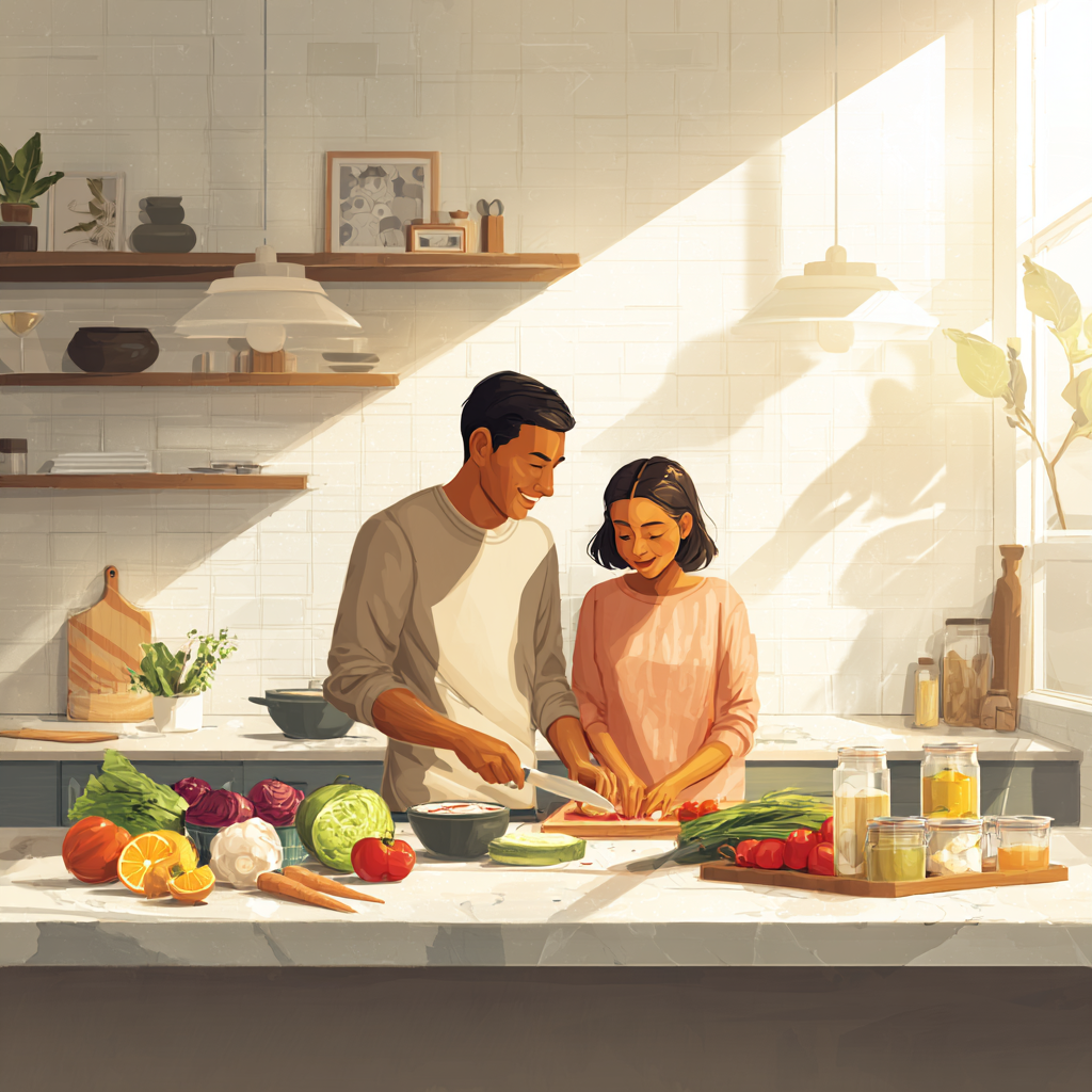 Pessoa a correr na praia ao amanhecer